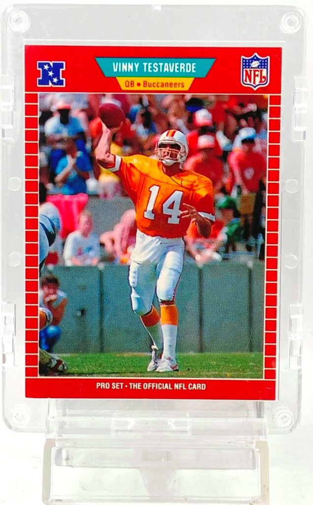 1989 Pro Set-NL Vinny Testaverde Card #419 (1)