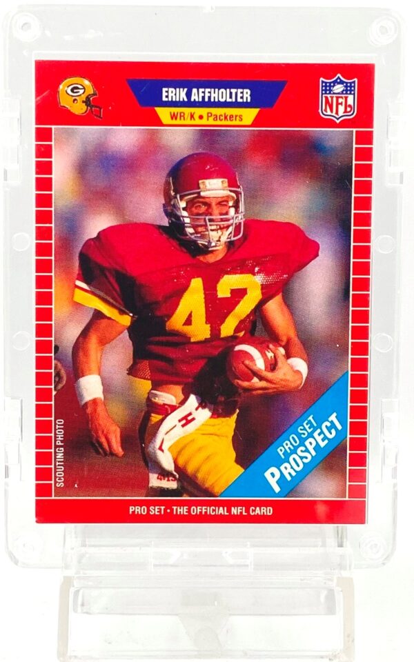 1989 Pro Set trade Erik Affholter RC #522 (1) 1989 Pro Set trade Erik Affholter RC #522 (1)