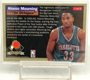 1992-93 Ultra Rejector Alonzo Mourning RC#1-5 (2)
