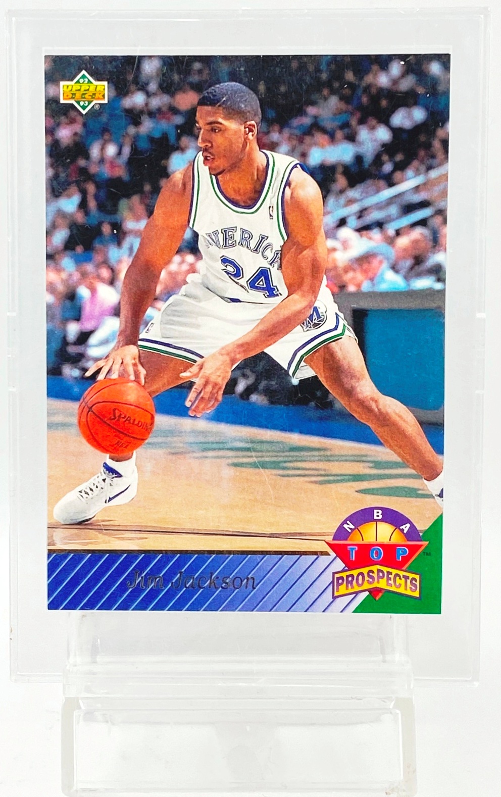 1992 UD Top Prospects Jim Jackson RC #458 (1)