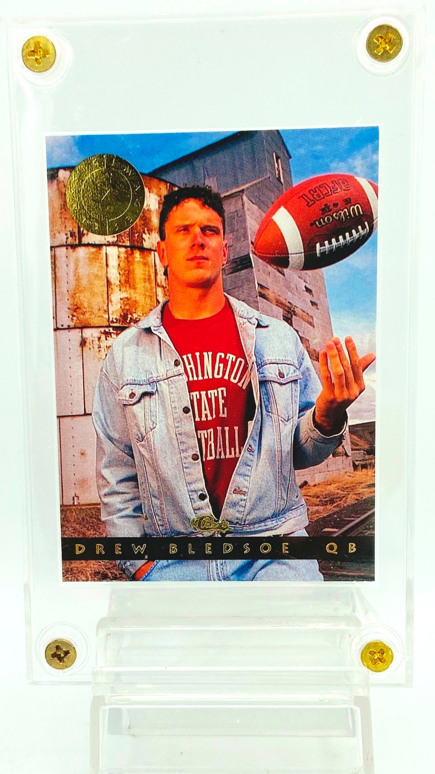 1993 Classic Games Drew Bledsoe RC #1 (1)