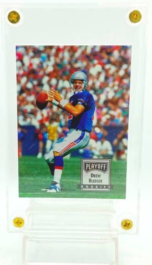 1993 Playoff Rookies Drew Bledsoe RC #117 (1)