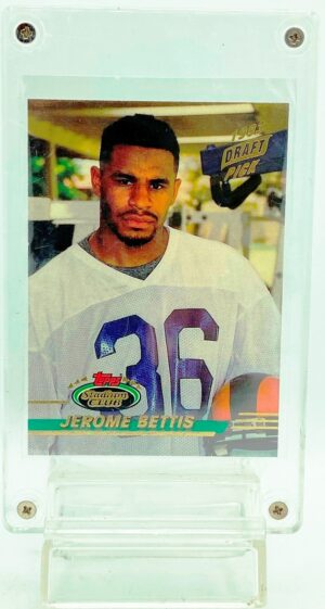 1993 Stadium Club Draft Jerome Bettis RC #108 (1)