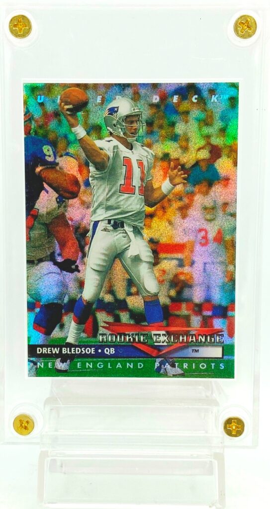 1993 UD Rookie Exchange Drew Bledsoe RC #RE2 (2)