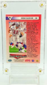 1993 UD Rookie Exchange Drew Bledsoe RC #RE2 (3)