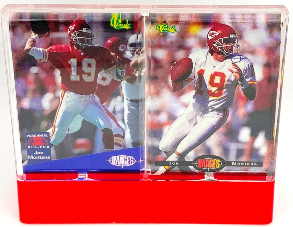 1994 4S LTD ED & Base Joe Montana Encased Set (2)