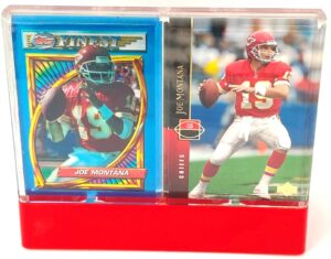 1994 Finest & UD Joe Montana Encased Set (2)
