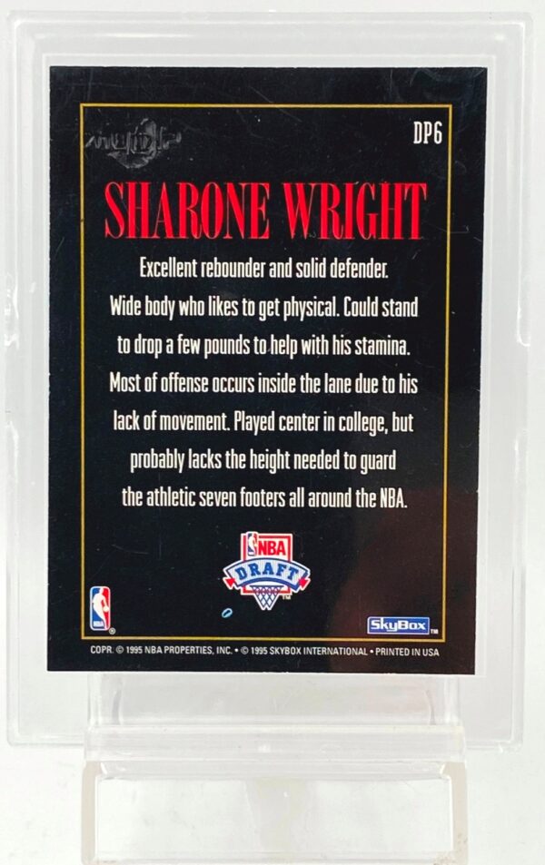 1994 SB Premium NBA Draft Sharone Wright #DP6 (2) 1994 SB Premium NBA Draft Sharone Wright #DP6 (2)