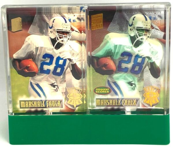 1994 TSC Marshall Faulk Encased Rookie Set-A (1)