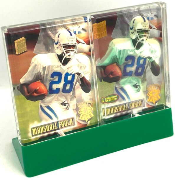 1994 TSC Marshall Faulk Encased Rookie Set-A (3)