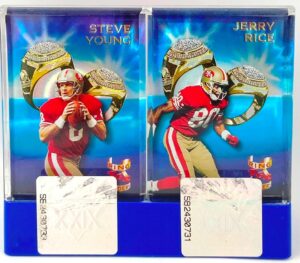 1994 TSC Steve Young-Jerry Rice Encased Set (1)