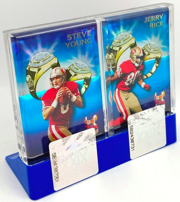 1994 TSC Steve Young-Jerry Rice Encased Set (3) 1994 TSC Steve Young-Jerry Rice Encased Set (3)