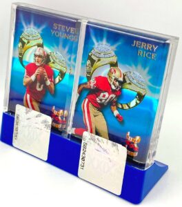 1994 TSC Steve Young-Jerry Rice Encased Set (4)