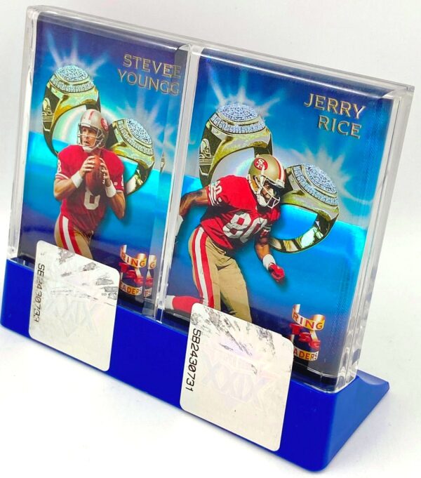 1994 TSC Steve Young-Jerry Rice Encased Set (4) 1994 TSC Steve Young-Jerry Rice Encased Set (4)