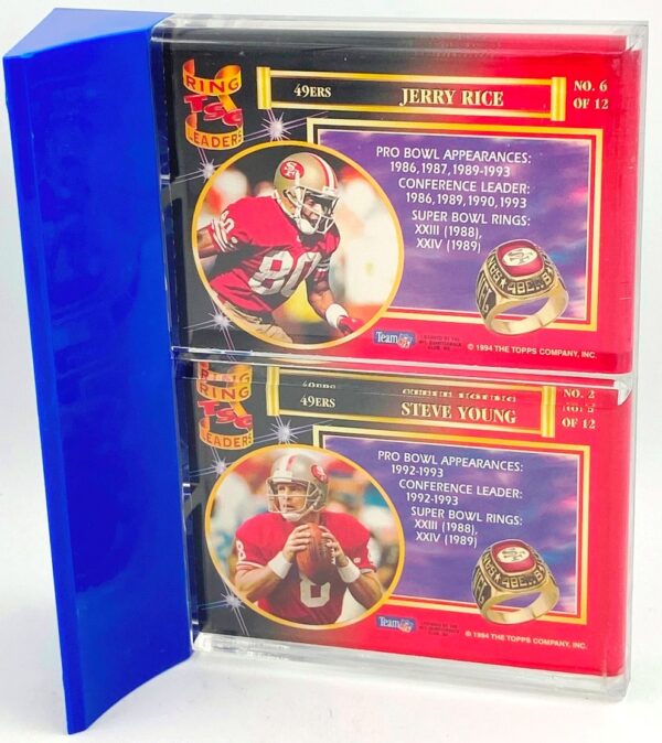 1994 TSC Steve Young-Jerry Rice Encased Set (6) 1994 TSC Steve Young-Jerry Rice Encased Set (6)