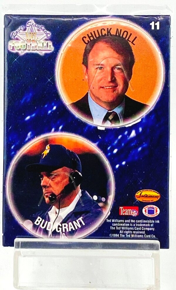 1994 TW Chuck Noll & Bud Grant #11