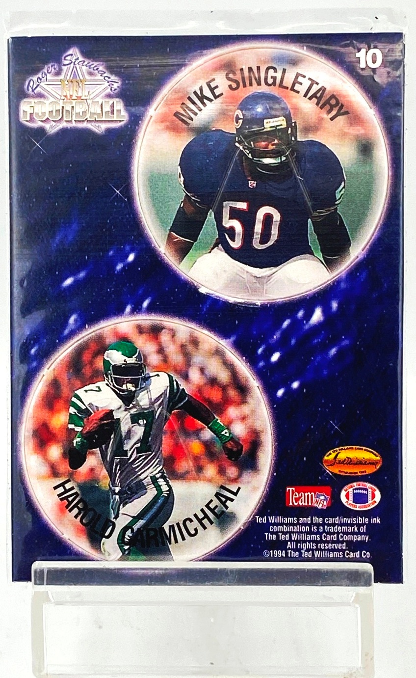 1994 TW Mike Singletary & Harold Carmicheal #10