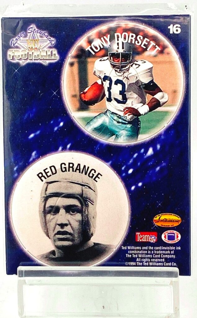 1994 TW Tony Dorsett & Red Grange #16