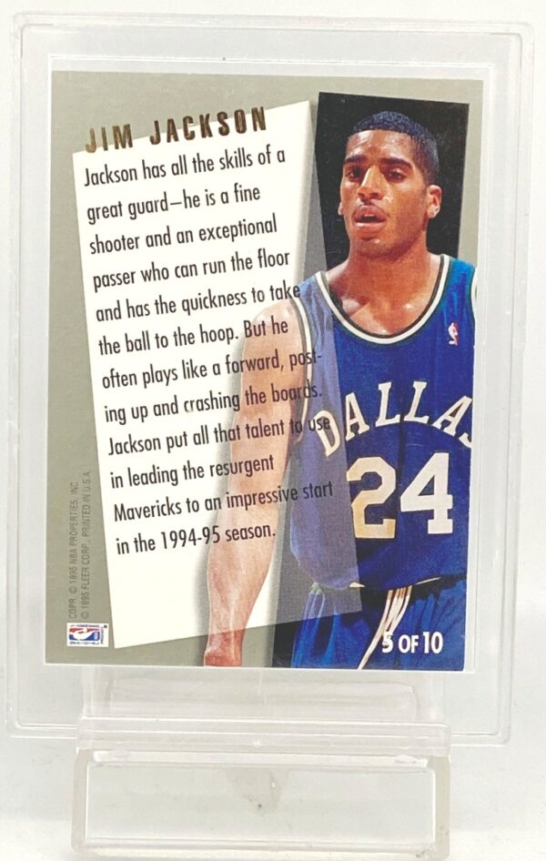 1994 Ultra Inside Outside Jim Jackson #5-10 (2)