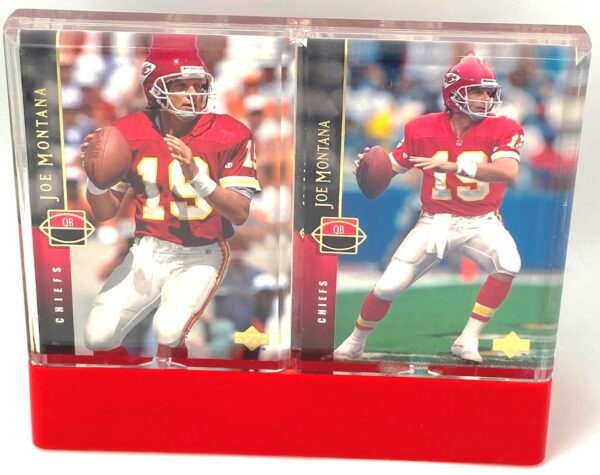 1994 Upper Deck Joe Montana Encased Set (2) 1994 Upper Deck Joe Montana Encased Set (2)