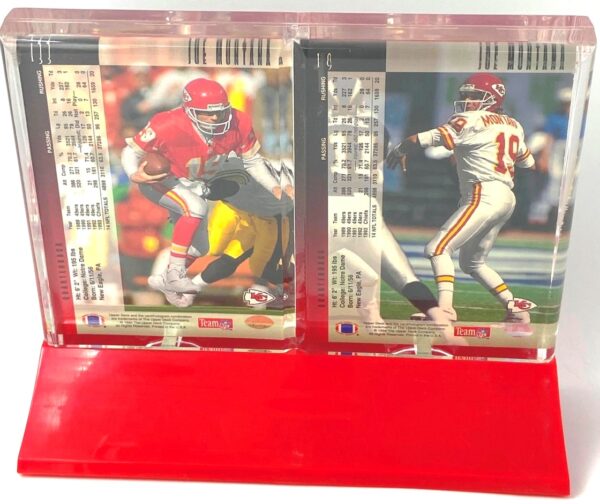 1994 Upper Deck Joe Montana Encased Set (5) 1994 Upper Deck Joe Montana Encased Set (5)