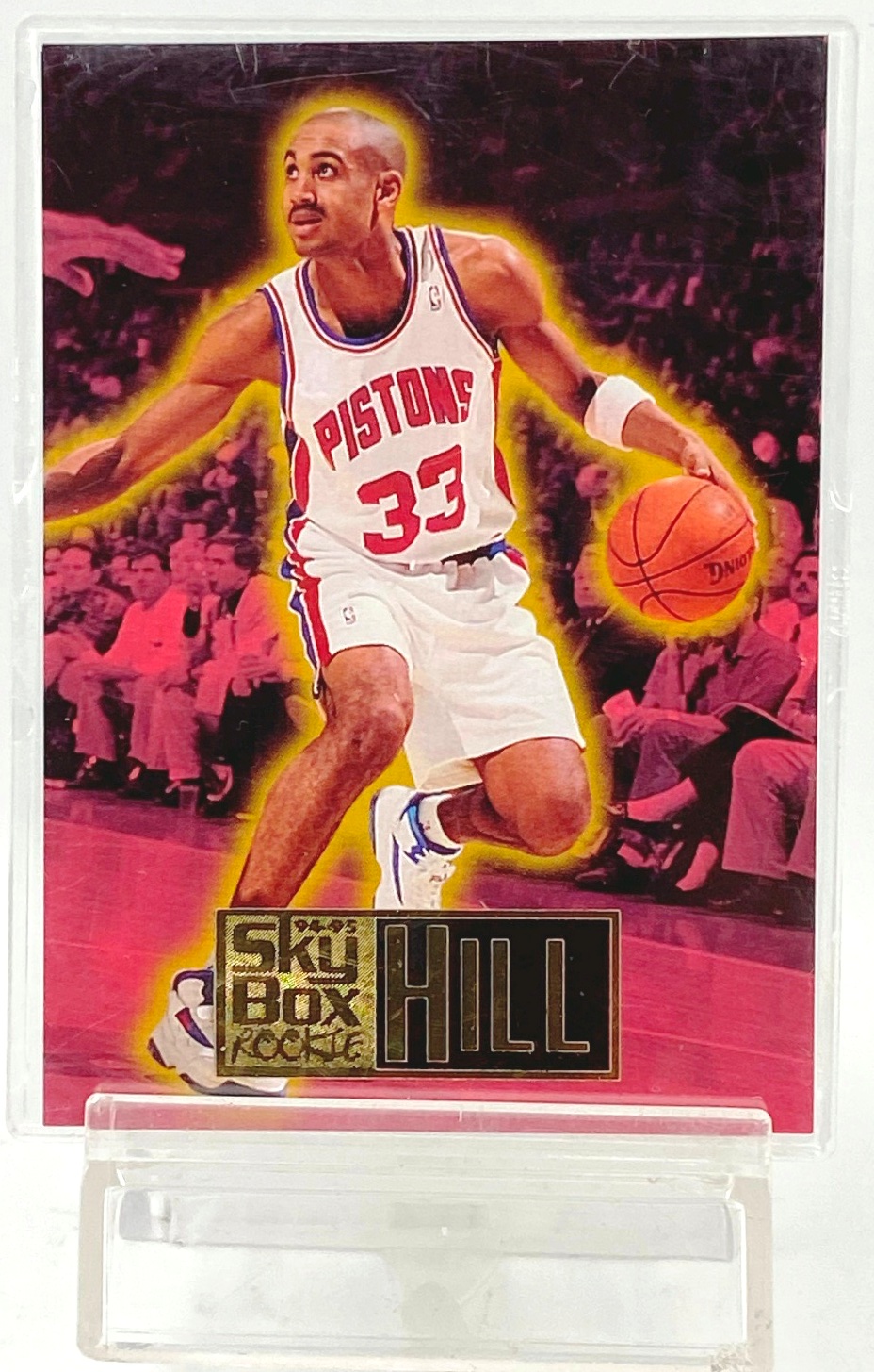 1995 Skybox Premium Rookie NBA Grant Hill RC 226 ("1st RNDPICK 3