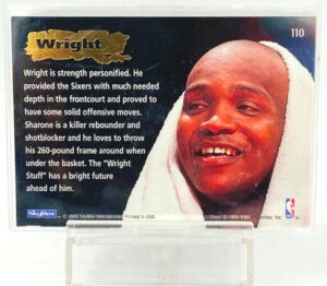 1995 Skybox Rookie Sharone Wright RC #110 (2)