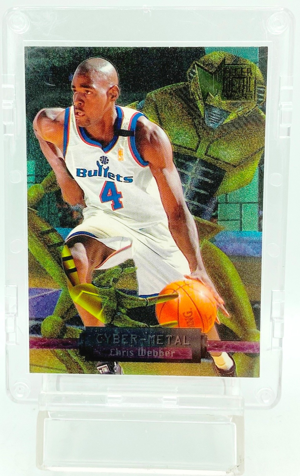 1996 Fleer Cyber-Metal Chris Webber #20 (1)