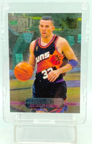 1996 Fleer Cyber-Metal Jason Kidd #7 (1)