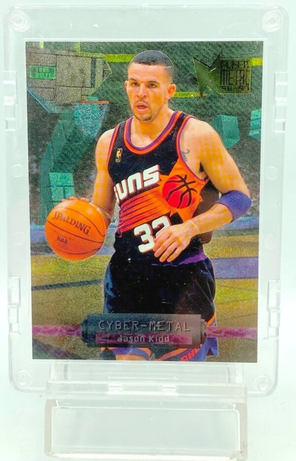 1996 Fleer Cyber-Metal Jason Kidd #7 (1) 1996 Fleer Cyber-Metal Jason Kidd #7 (1)