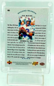 1996 Upper Deck RS Dan Marino #RS3 (2)