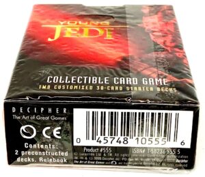 1999 Decipher SW EP1 Young Jedi Card Game (A5)