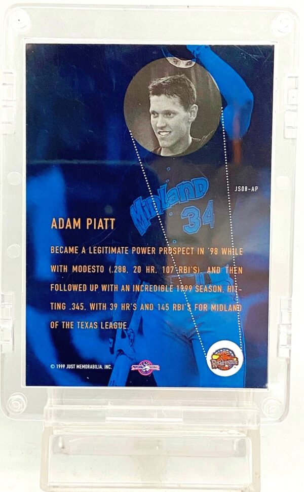 1999 Just Spotlights Adam Platt RC #JS08-AP (3)
