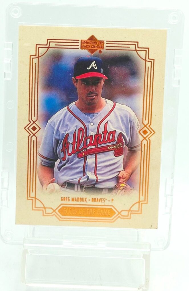 1999 UD Faces-Game Greg Maddux #F13 (1)