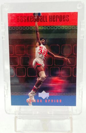 1999 UD Heroes Julius Erving Insert Card #H48 (1)