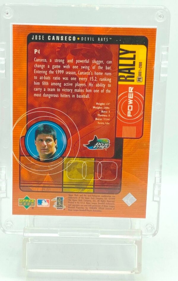 1999 UD Power Rally Jose Canseco #P4 (2) 1999 UD Power Rally Jose Canseco #P4 (2)