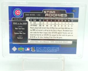 1999 Upper Deck Rookie Chad Meyers RC #26 (2)