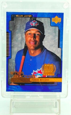 1999 Upper Deck Rookie Vernon Wells RC #2 (1)