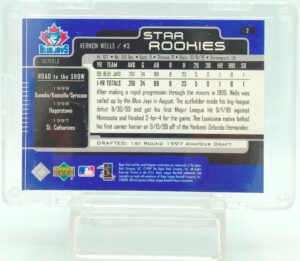 1999 Upper Deck Rookie Vernon Wells RC #2 (2)
