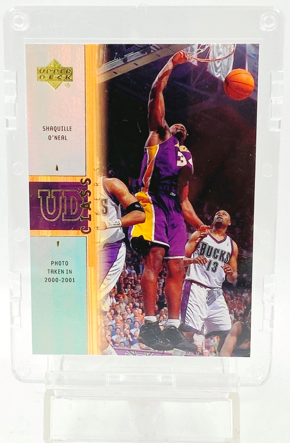 2001 UD Class Shaquille O'Neal Card #C2 (1)