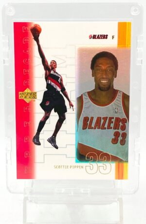 2001 UD Decade Team Scottie Pippen Card #UD8 (1)