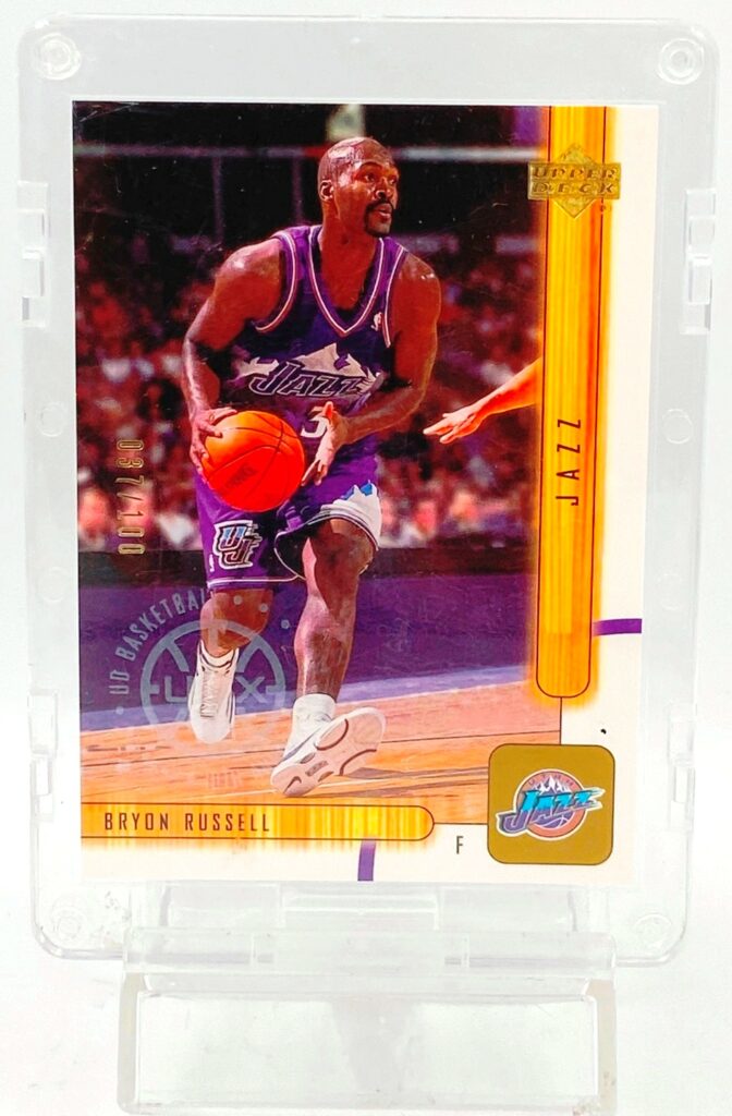 2001 UDX NBA Bryon Russell Card #171 (1)