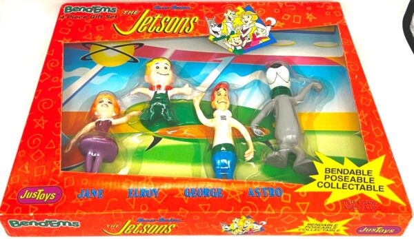 1992 Bend-Ems The Jetsons Gift Set 4-Pack (6)
