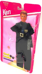 1994 Ken Policeman Uniform (Black) Open (2)