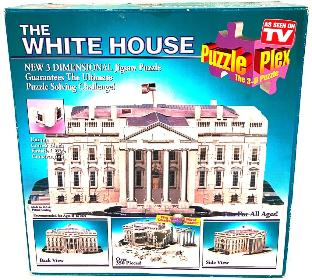 1994 Puzzle Plex 3-D Puzzles (2)