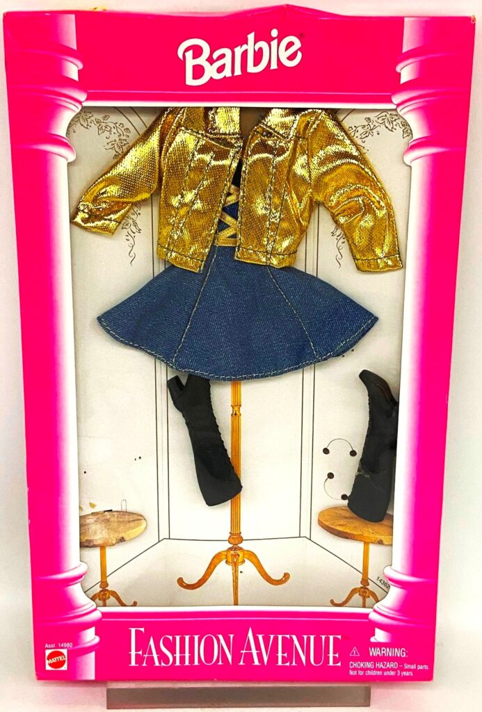 1995 Barbie Fashion Avenue (Gold) Open (1)