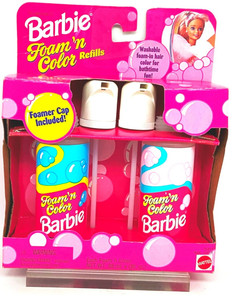 1995 Barbie Foam n Color Refills Open (1)