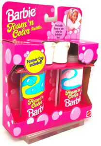 1995 Barbie Foam n Color Refills Open (3)