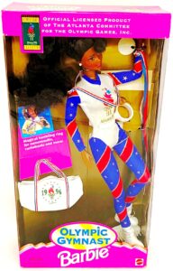 1995 Gymnast Barbie African-American Open (2)