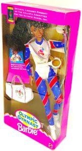1995 Gymnast Barbie African-American Open (4)